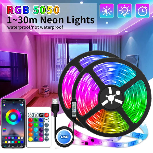 Bande LED Flexible avec Contrôle APP