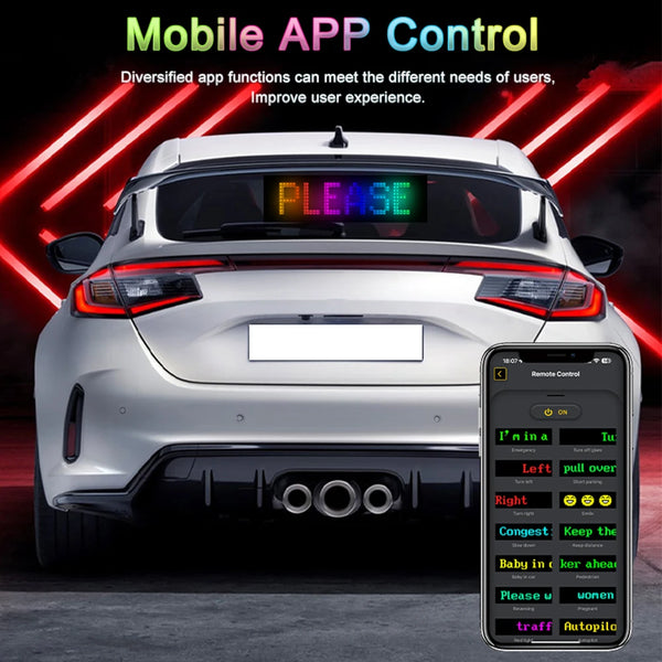 Panneau LED Matrix Pixel Programmable Bluetooth APP