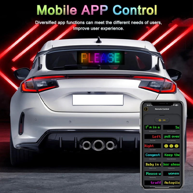 Panneau LED Matrix Pixel Programmable Bluetooth APP