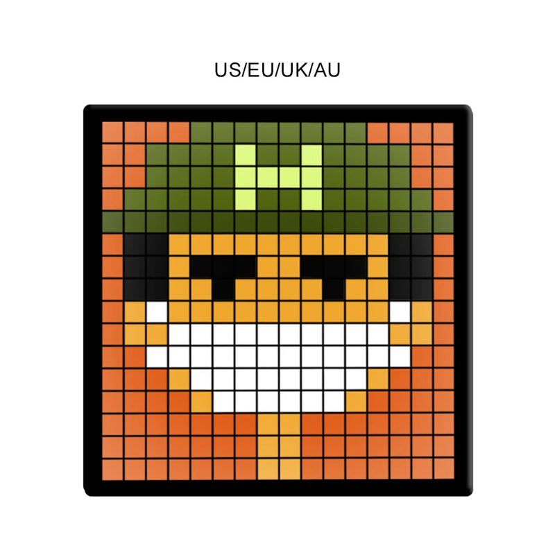 LED Pixel Matrix 16x16 RGB – Lampe Digitale Bluetooth, Contrôle APP pour Décoration Gaming et Anime